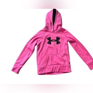 Under Armour Vibrant Pink Fleece Hoodie